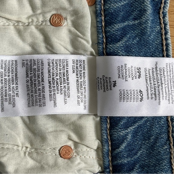 MOTHER The Ditcher Roller SNEAK Psych  jeans size 26 New without label - Picture 5 of 15